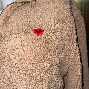 Teddy Fur Top Shop Sweater (Size 4)